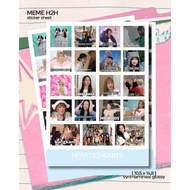 Hearts2Hearts H2H - Meme KPOP STICKER SHEET | DECO STICKER