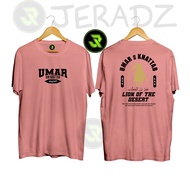 JERADZ Kaos Distro LION OF THE DESERT Cotton Combed 30s