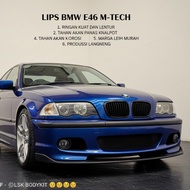 Bodykit bodykit bmw e46 front lips bmw 318i 325i mtech