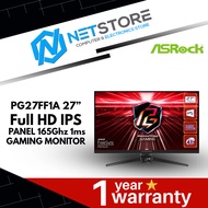ASROCK PG27FF1A 27 INCH Full HD IPS PANEL 165Ghz 1ms GAMING MONITOR - 90LXA050-A0G1A0V