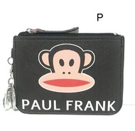 PAUL FRANK BB กระเป๋าใส่บัตร และ ช่องใส่บัตร ใส่แบงค์ มีซิป ก้ามปู ห่วง เอนกประสงค์ ลาย PAUL FRANK BB สวยงาม ขนาดbody 9x12cm (ช่องบัตร6x9cm) อย่างดี by PMY  SHOP