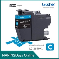LC-3619XL 4 สี  ของแท้ ปริมาณการพิมพ์ บนกระดาษขนาด A4 พริ้นเอกสารได้ 1500 หน้า ใช้กับพริ้นเตอร์ Brot
