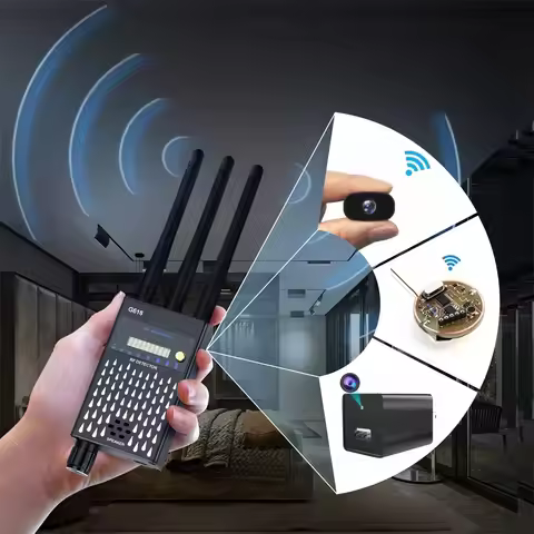 G318 Anti-Spy RF Signal Detector GSM Audio Bug GPS Tracer Lens Device Finder Wireless Spy Cam Anti C