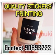 (SG SELLER 🇸🇬) Sticker Printing