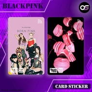 BLACK PINK (SERIES 2) - Touch n Go Card Sticker Cover (Waterproof, High Quality) ,TNG CARD sticker, TNG NFC STICKER