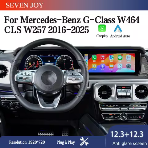 For Mercedes Benz G Class W464 CLS W257 2018-2025 Dual Lcd instrument panel digital dashboard carpla