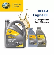 HELLA ENGINE OIL V 0W20/5W30/5W40/10W40/15W40 SN 4L | Low Viscosity Advanced Synthetic Formula