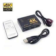 4K HDMI Switcher 3 Trong 1 Ra HD 1080P Bộ Chia Cáp 1X3 Hub Adapter Chuyển Đổi PS4/3 HDTV PC TV Box