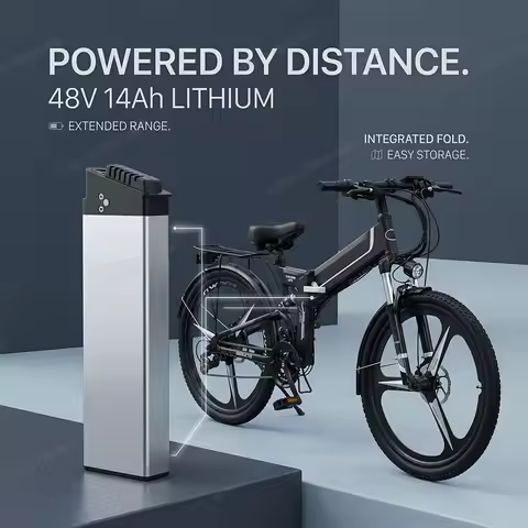 for Folding Ebike Lithium Battery 48V 20Ah 14Ah 10Ah DCH-006 Internal Akku for LAFLY X3 X5 JINGHMA R