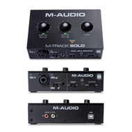 M-Audio M-Track Solo Duo Audiobook Recording Arrangement Dedicated Sound Card K Song Audio Interface