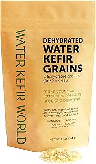 DEHYDRATED WATER KEFIR GRAINS- By Happy Gut Pro.