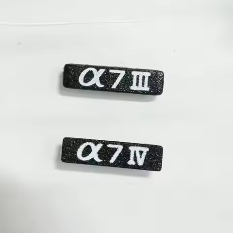 New body emblem logo name plate repair parts for Sony ILCE-7M4 A7M4 A7IV ILCE-7M3 A7M3 A7III mirrorl