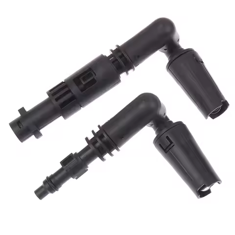 High Pressure Water Gun Nozzle Tip 360 Degree Rotating Adjustable Jet Spray Pattern From Fan To Stra