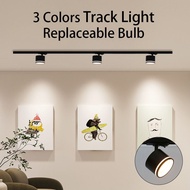 3 Colors Led Track Light Set Spotlight Ceiling Light Replaceable GX53 Bulb 9W For Living Room Bedroo