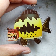 GANTUNGAN SEA BEAR Survive Bikini Bottom keychain Survive Bikini Bottom Sea Bear keychain