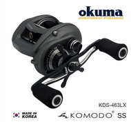 OKUMA KOMODO SS KDS 463LX BAIT CASTING REEL MADE IN KOREA