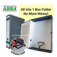 Documents Organize Box File Size F4 With Strong Grip ABBA F4 File Kotak Dengan Pengepit Kuat