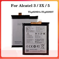 TLP029D1 TLp029D7แบตเตอรี่โทรศัพท์สำหรับ Alcatel 3 3X 5 TCL V760 Y660 OT-5052D 5052Y 5058 OT-5086D O