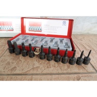 Action 11pc 3/8-in Dr. (T10 ~ T55) Impact Torx Bit Socket Set