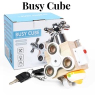 [SG] Montessori Toy Busy Cube Busy Book Montessori Toys Sensory Busy Board Educational Toys Toddlers