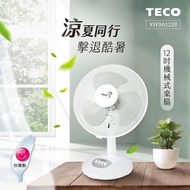 TECO東元 12吋機械式桌扇/風扇 XYFXA1228_廠商直送