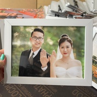 Photo 15x21 18x24 20x30 with wooden frame (desktop or wall mounted)