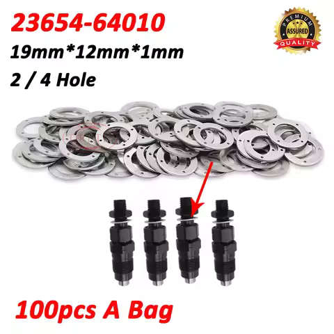 New Injector Gasket For Toyota Nissan Mitsubishi 4D56 4M40 TD27 TD42 2C 3C 2L 3L 5L 1HZ 1HD 23654-64