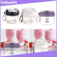 [LzdyyhacMY] Salad Cup 650ml Yogurt Cup Cereal Cup Jars Oatmeal Storage Cup Oatmeal Container for Yo