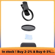 52mm Lens Filter Adjustable Light Reduction Variable ND Filter Phone DSLRs Smartphones Photography A