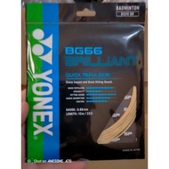 YONEX BG 66 BRILLIANT BG66 BG 66 ORIGINAL BADMINTON STRINGS made in japan