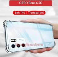 OPPO RENO 6 4G SOFT CASE ULTRA CLEAR Casing Transparan OPPO RENO 6 4G