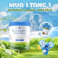 Bellamy's Organic A2 / Organic Classic Organic Formula for babies 1, 2, 3, 4 800g