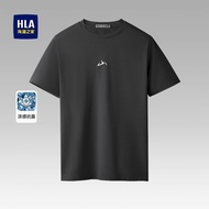 HLA/Short Sleeves T New Cotton Round Neck Printed Short Shirt T Male
