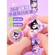 [in stock] Children's Toy Watch Girl2Baby3My Melody4Cartoon5Luminous Electronic Watch Rotating Cute 