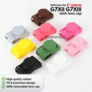 Softcase with Cap for Canon G7XII G7XIII G7X Mark II Mark III Cover Case Body Protector Canon G7X Ma