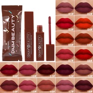 lipmatte waterproof lipmatte pinkflash lipmatte DNM Silky Non-Stick Cup Chocolate Lip Glaze Long-Las