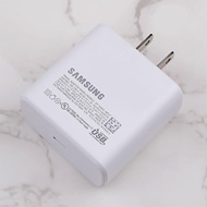 Original Samsung 45W PPS PD Super ที่ชาร์จความเร็วสูง EU/US/UK ปลั๊กประเภท C USB สายสำหรับข้อมูล Gal