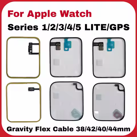 Replace For Apple Watch Series 1 2 3 LTE GPS 4 5 6 38MM 40MM 42MM 44MM Touch Screen Gravity Force Se