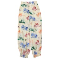 全新未使用 ▲ GUCCI x Disney 596965 100% 絲質全印花運動褲顏色36碼 義大利製造 正品 女款