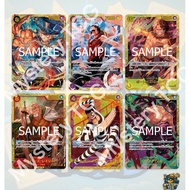 ONE PIECE TCG [JP] - (SEC) Op06-118 /  Op07-118 / Op07-119 / Op08-118 / EB01-061 / EB02-061 [PRB-02]
