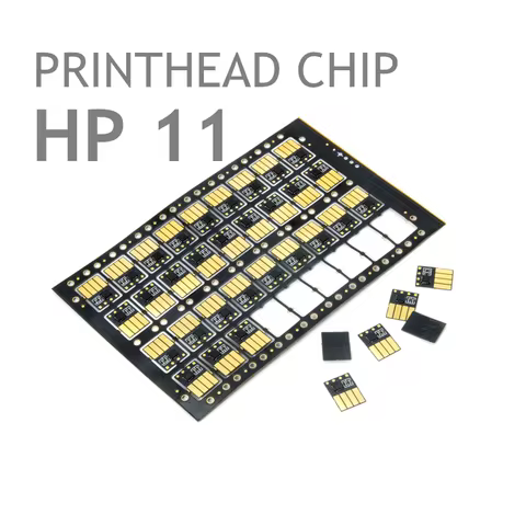 [1x HP11 CHIP] KCMY CHIP Available For HP Printhead 1100dm CP1700 2600dn DesignJet 500PS 800PS 815mf