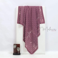 Hijab Voal Segi Empat Motif Premium Jara Scarf I Hijab Segi Empat Voal Motif Jumbo ukuran 130x130 cm