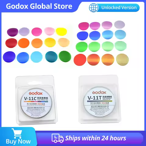 Godox V-11C V11C or V-11T V11T Color Filters for AK-R16 or AK-R1 Compatible Godox V1 V1PRO V100 Seri
