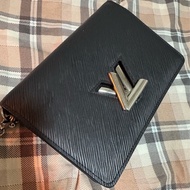 自售Louis Vuitton LV TWIST WOC 黑EPI WOC 水波紋