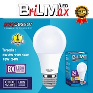 BRILMAX Successor A-BULB 11 WATT LED Lamp / 11W German Technology LED BULB Lamp with SNI