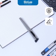 BANTEX BD5159 Cutter Blade / Utility Knife-M30° 9MM-7B-SK5 G-M SILVER METAL