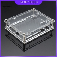 FOCUS Transparent Acrylic Case Cover Shell Enclosure Computer Box for Arduino UNO R3