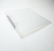 A4 Slim Transparent Ring Binder by janrax