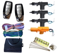 AUTO K ONE  ชุดเซ็นทรัลล็อครถยนต์พร้อมรีโมทไม่มีกุญแจ 2ตัว ใช้ได้กับทุกรุ่น สำหรับรถยนต์ 4 ประตู 12V