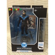 McFarlane Toys Nightwing Action Figure with Build a Batmobile Part (SEALED)